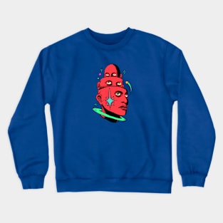 3rd eye heads Crewneck Sweatshirt